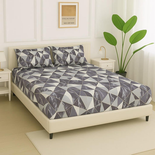 3 PCS FITTED BEDSHEET SET - VD18 (PREMIUM)