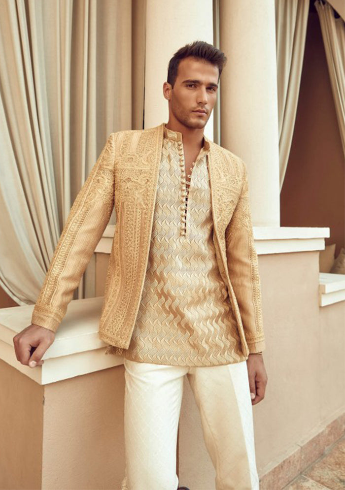 Gold Persia Short Jacket